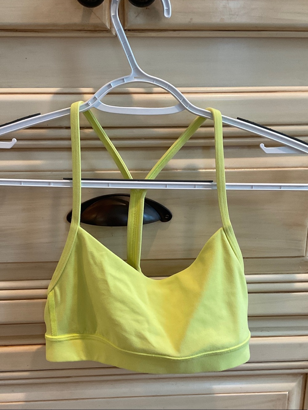 Lululemon Sports Yellow Bra 2